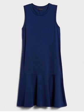 Banana Republic Royal Blue Crewneck Dress